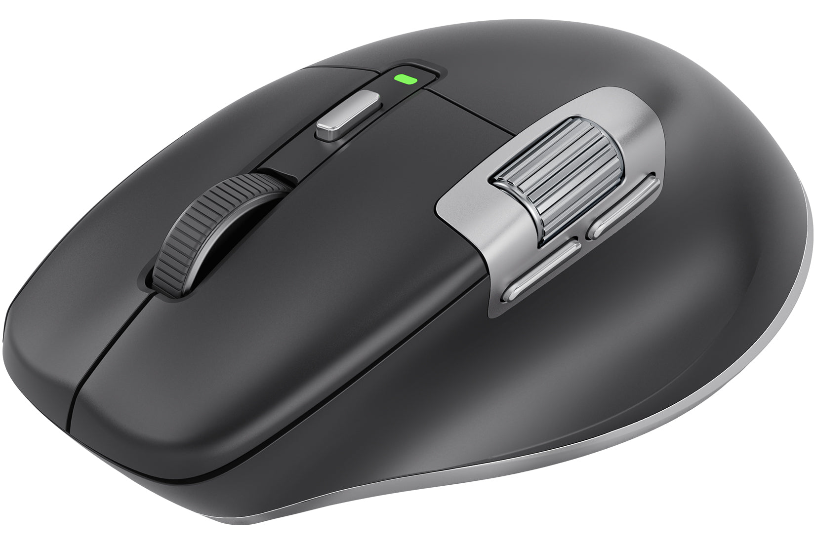 Ergonomic Wireless Mouse with Ultra-Fast Scrolling, Side Scroll, wired+2.4GHz,+Dual Bluetooth, App-Customizable, Rechargeable, Quiet Clicks, 4K DPI MAX, Office Mice for Windows, MacOS -SABLUTE