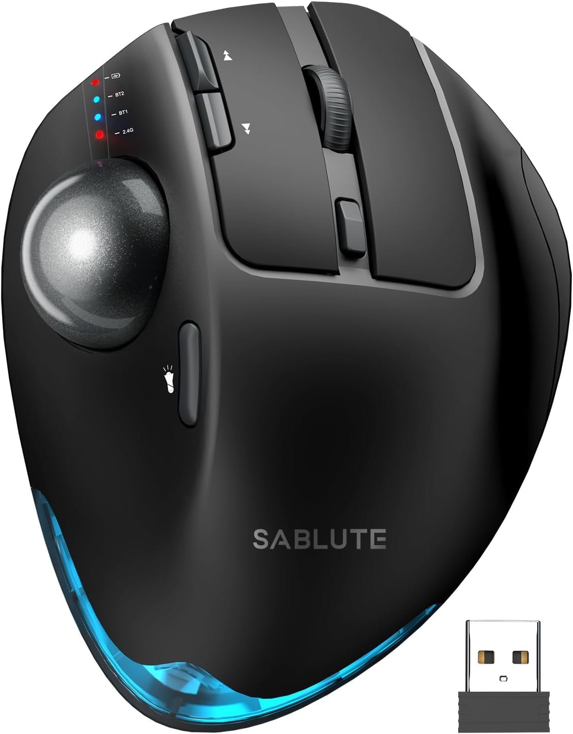 MAM1 Pro Wireless Trackball Mouse