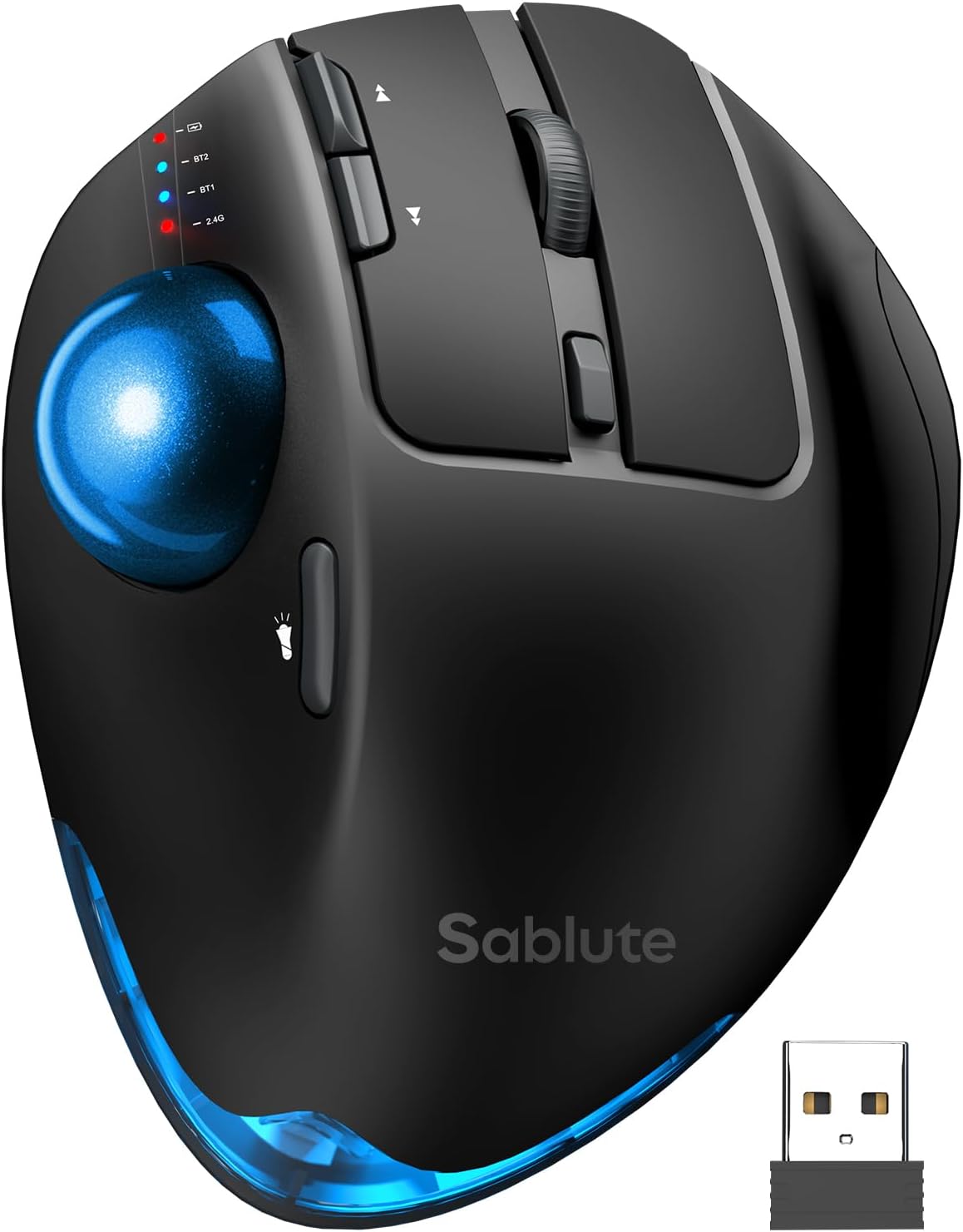 MAM1 Pro Wireless Trackball Mouse