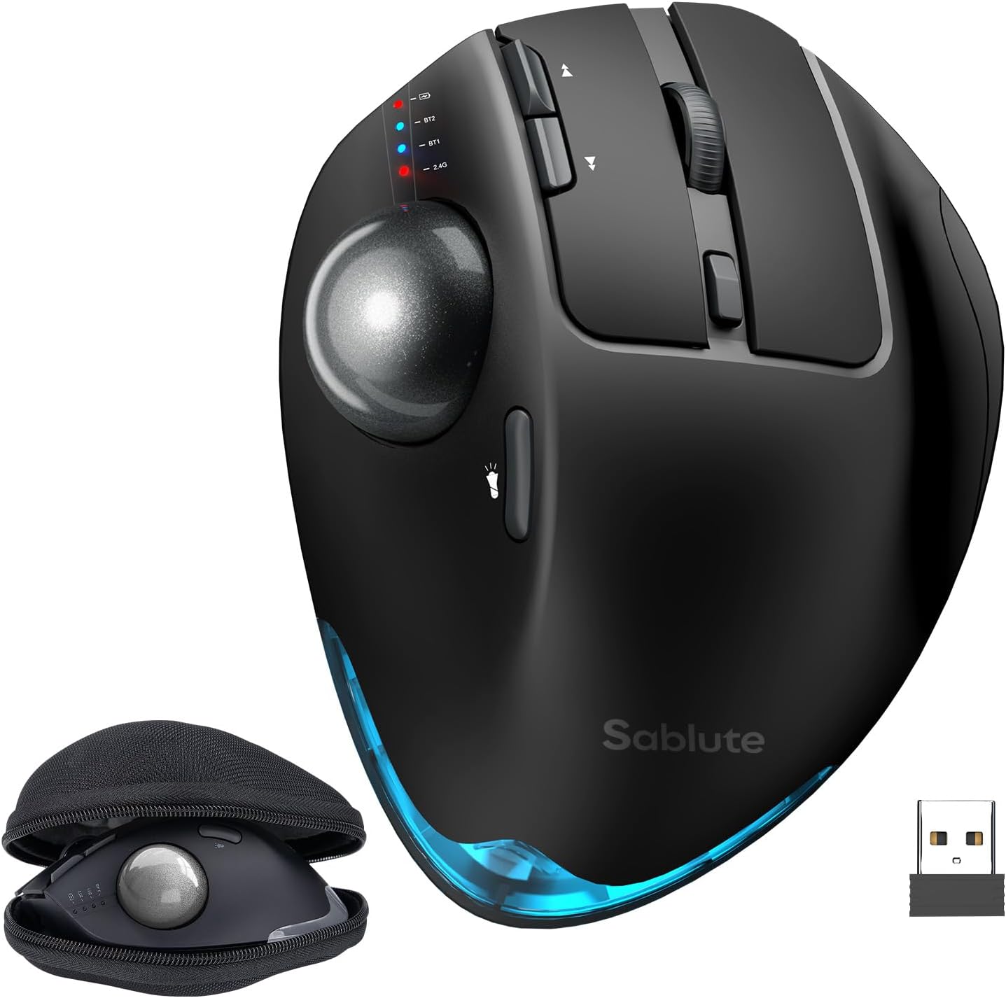 MAM1 Pro Wireless Trackball Mouse
