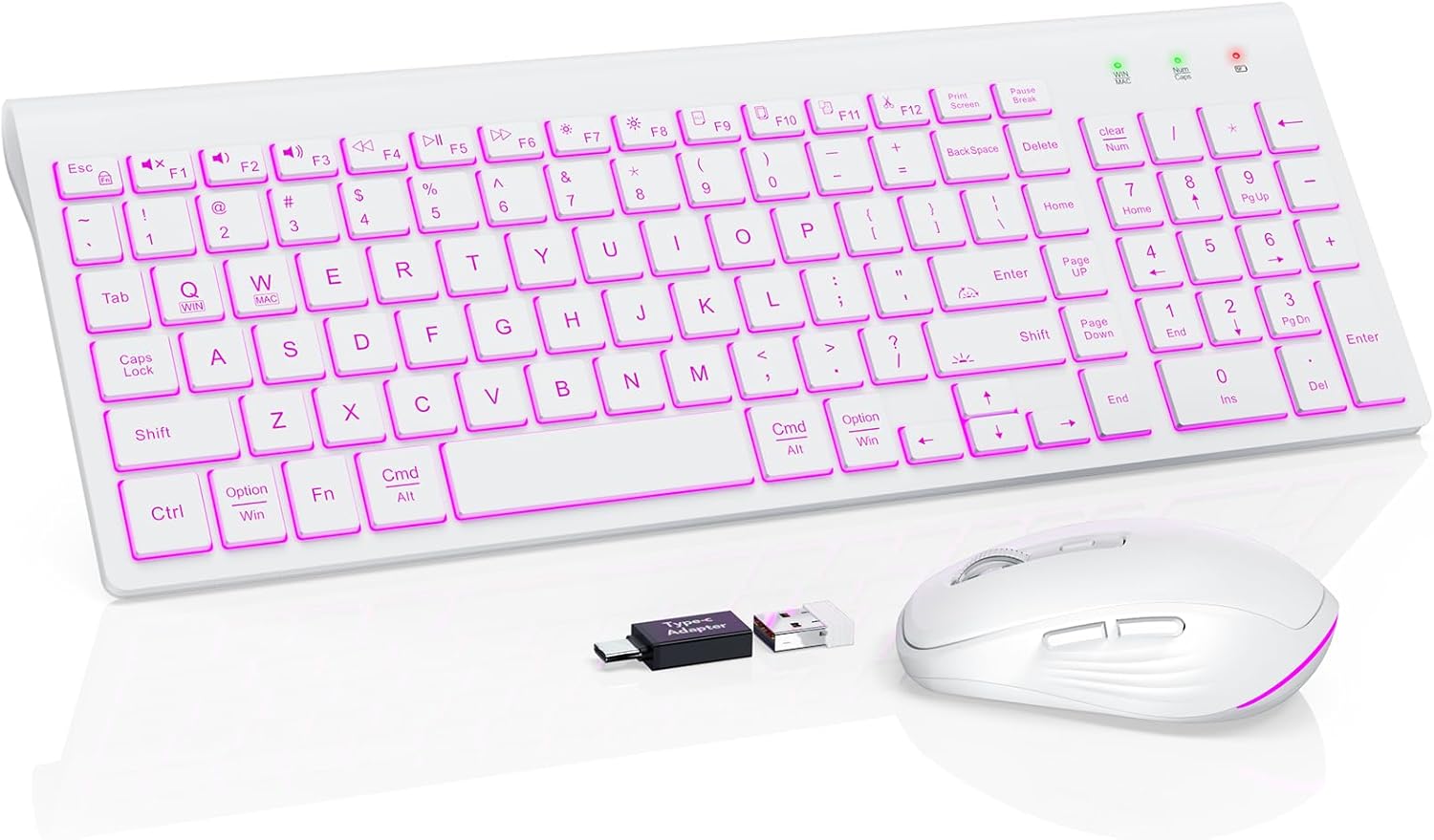 Wireless Keyboard and Mouse Combo KM61 PRO