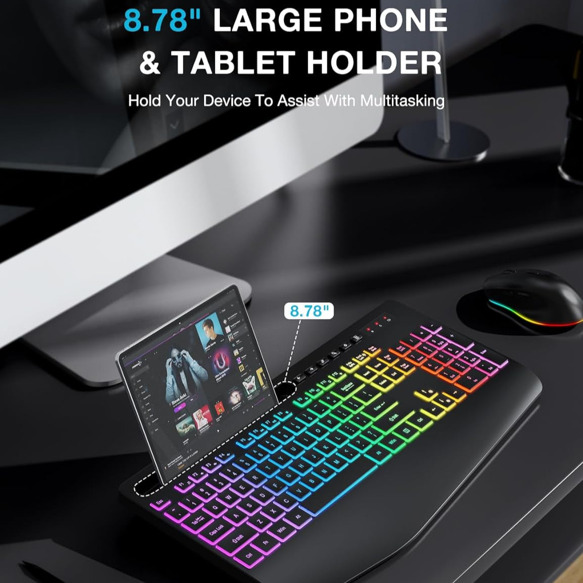 Wireless Keyboard and Mouse Combo KM22 MAX