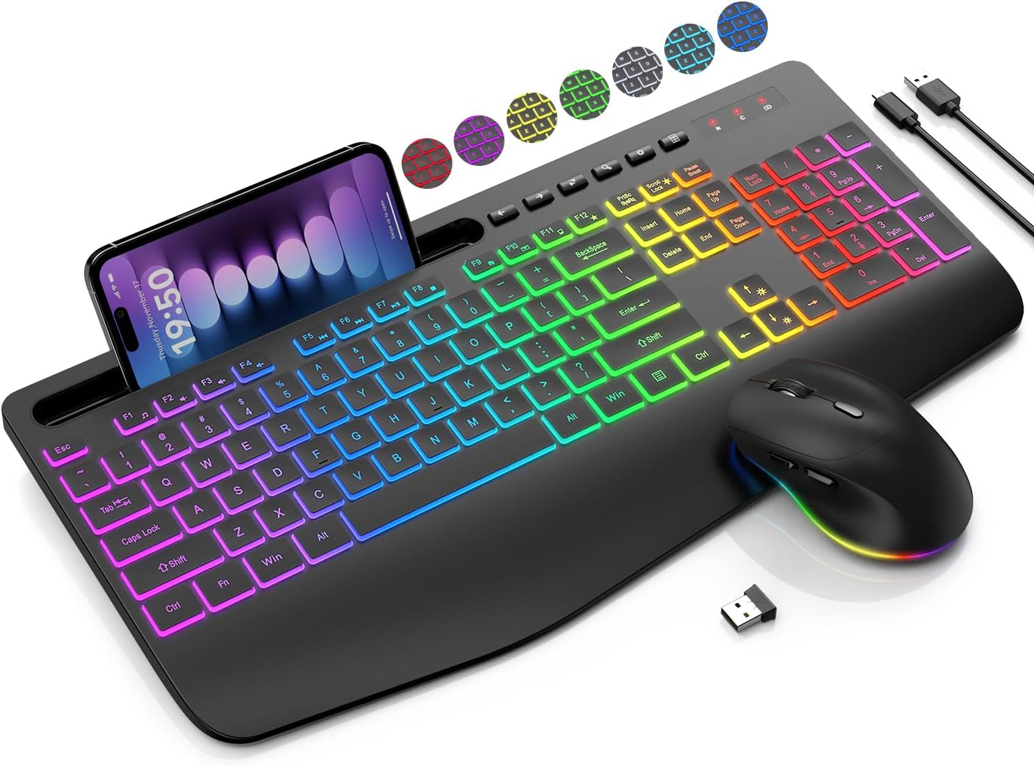 Wireless Keyboard and Mouse Combo KM22 MAX