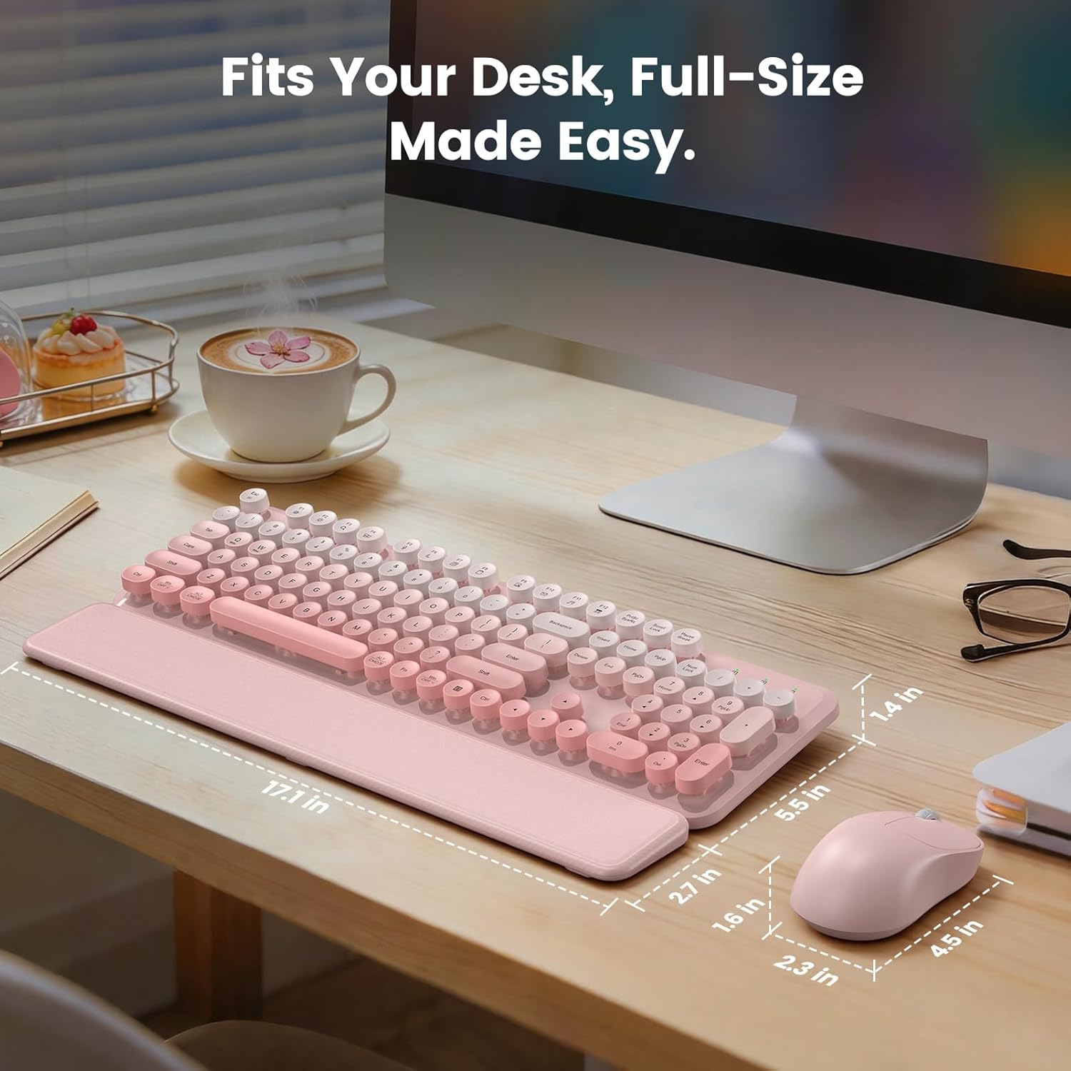 Wireless Keyboard and Mouse Combo CK23Plus
