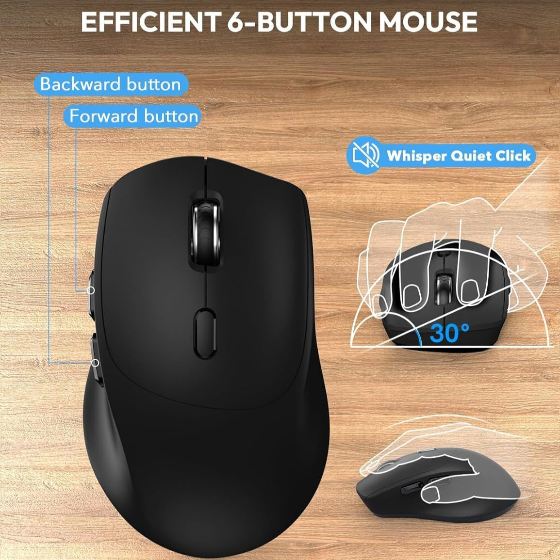 Wireless Keyboard and Mouse Combo KM23