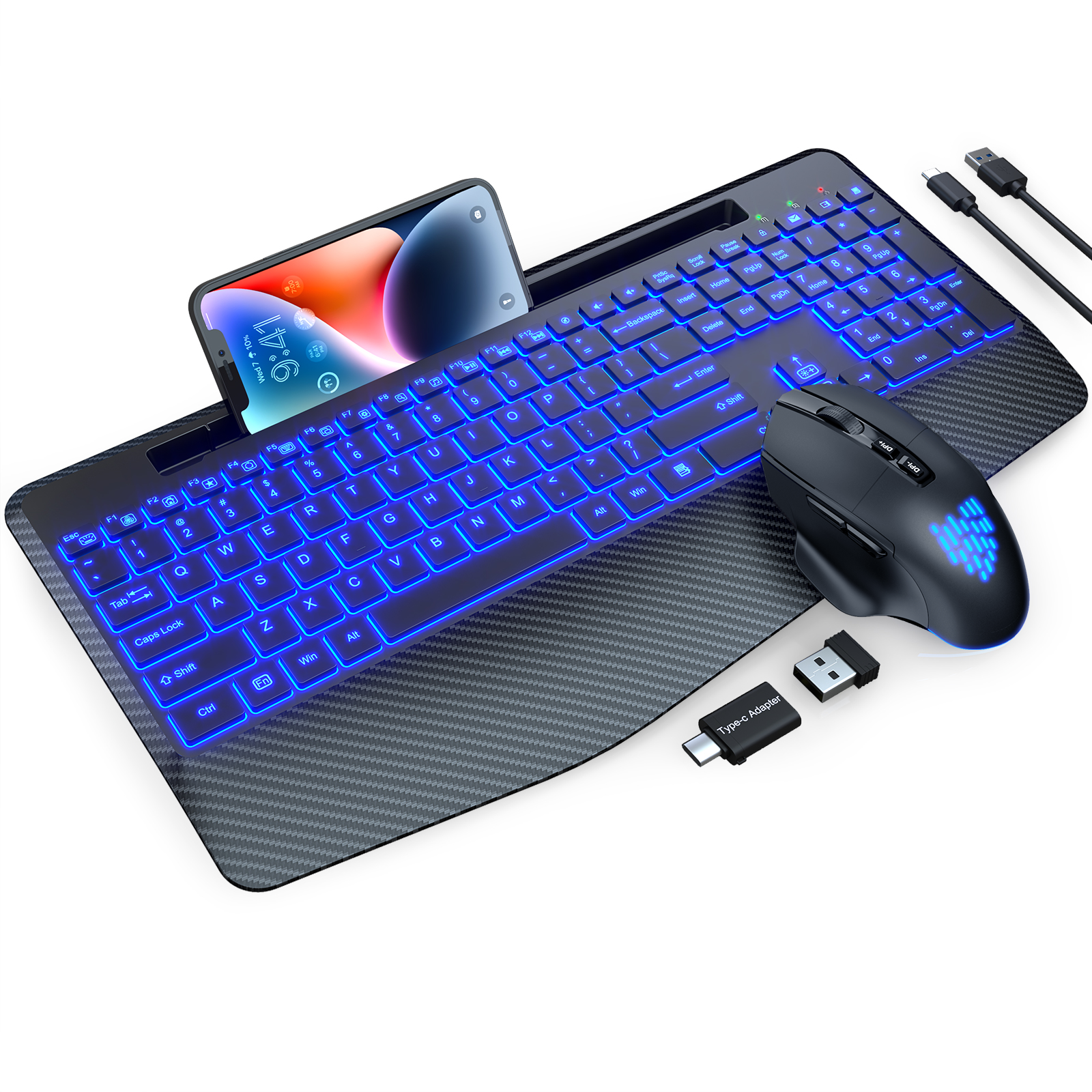 Wireless Keyboard and Mouse KM22 Ultra