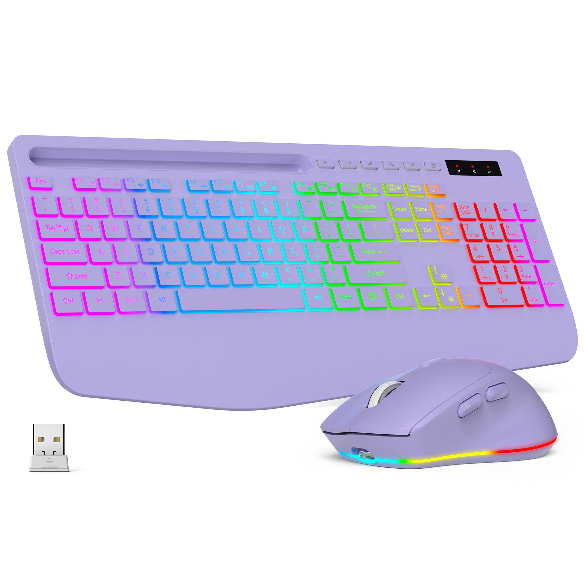 Sablute Wireless Keyboard and Mouse Combo KM22 Max