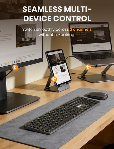 Sablute Bluetooth Keyboard and Mouse Combo for Mac KMA2
