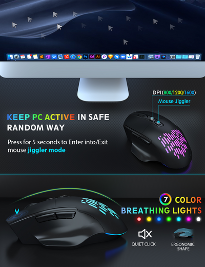 Wireless Keyboard and Mouse KM22 Ultra