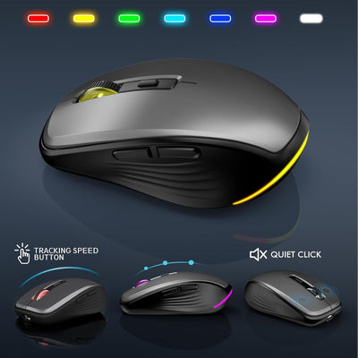 Ultra-Slim Wireless Keyboard and Mouse Combo KM61 PRO