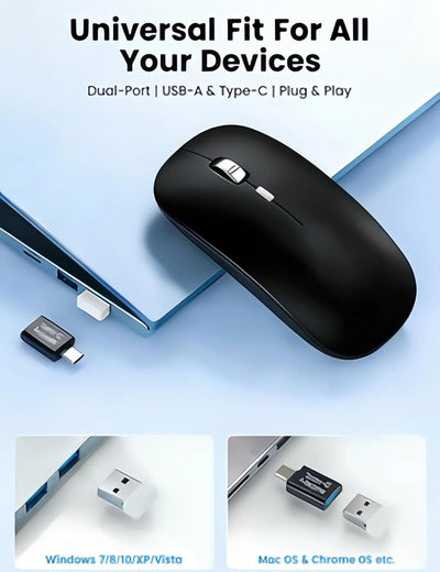 Sablute 2.4G Wireless and Bluetooth Mouse M31