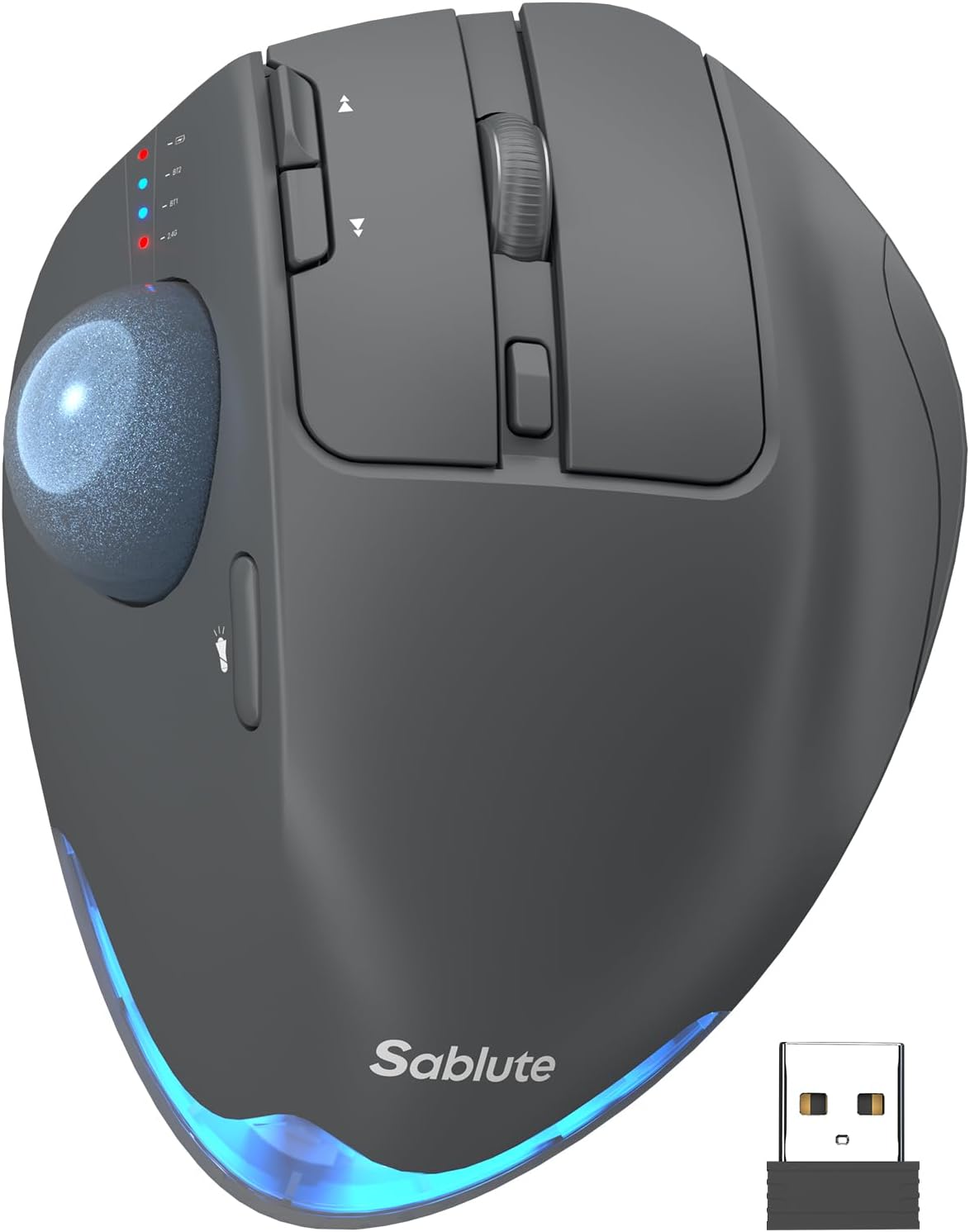 MAM1 Pro Wireless Trackball Mouse