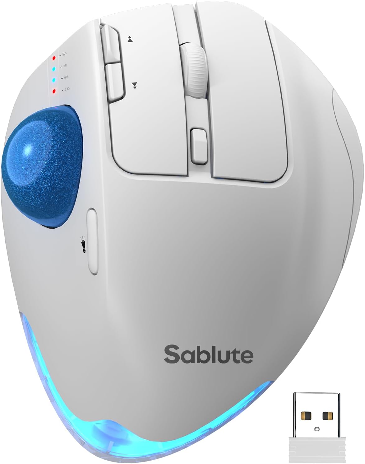 MAM1 Pro Wireless Trackball Mouse