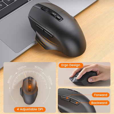 Wireless Keyboard and Mouse Combo MA22 Plus