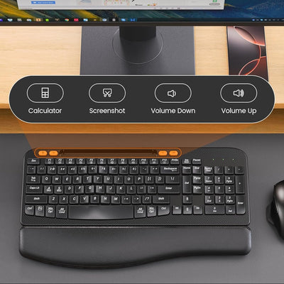 Wireless Keyboard and Mouse Combo MA22 Plus