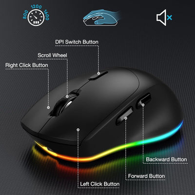 Wireless Keyboard and Mouse Combo KM22 Max