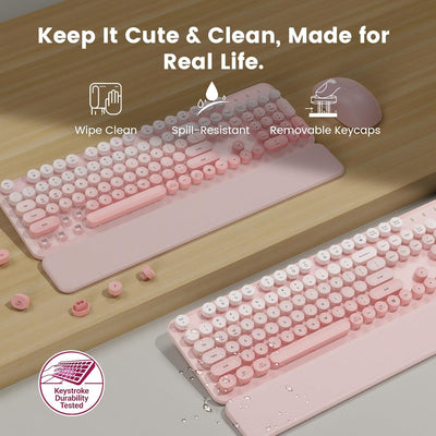 Wireless Keyboard and Mouse Combo CK23Plus
