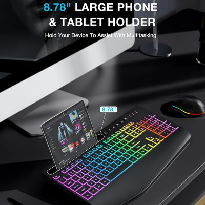 Wireless Keyboard and Mouse Combo KM22 Max