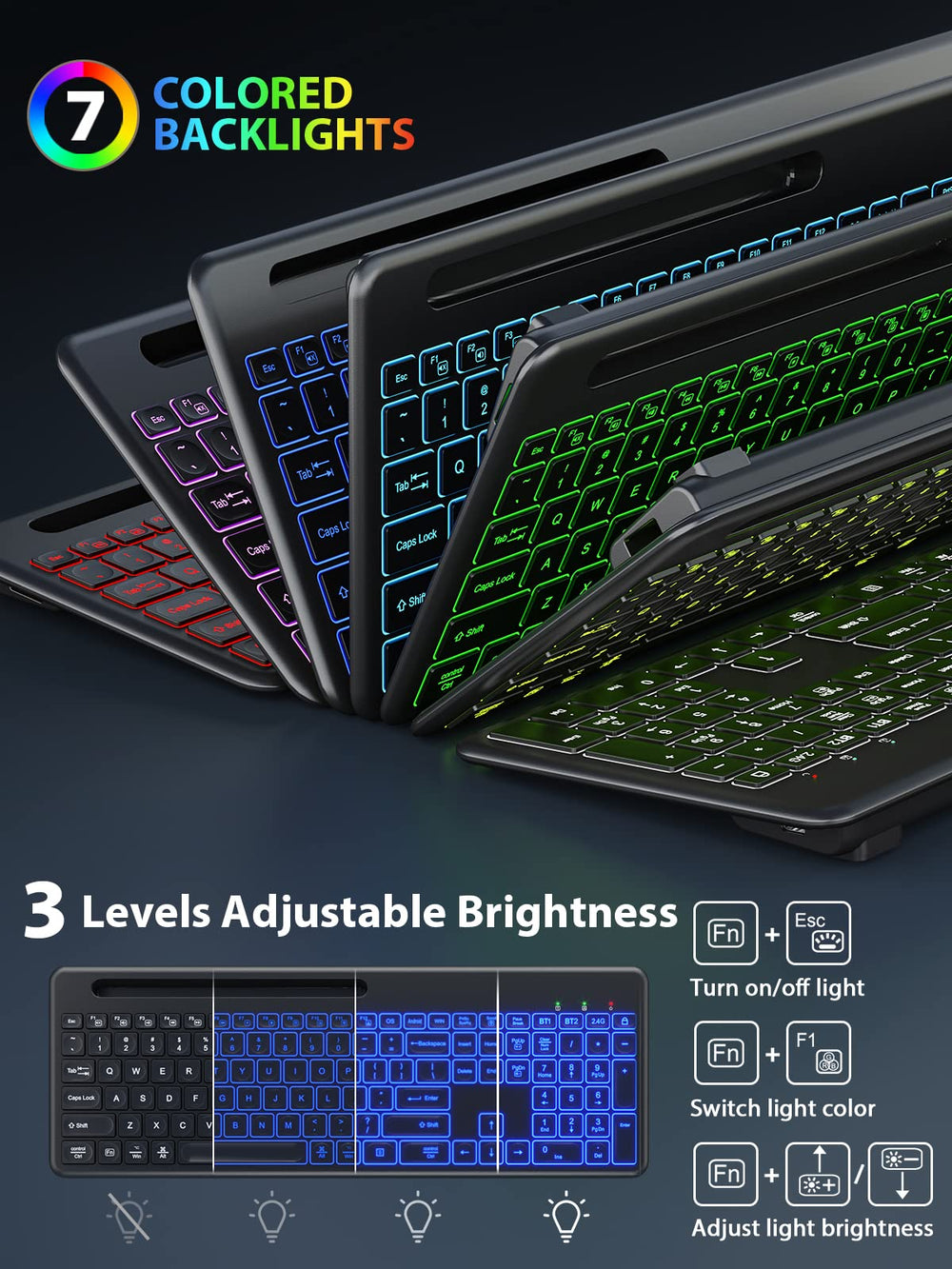 SABLUTE Wireless Keyboard