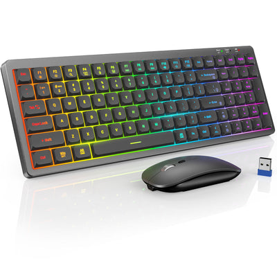 Sablute Backlit Wireless Keyboard & Mouse Combo with Bluetooth | KM62