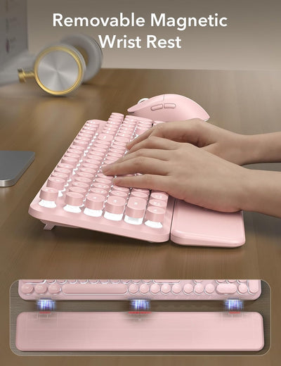 Sablute Wireless Backlit Keyboard and Mouse Combo CK23 Pro