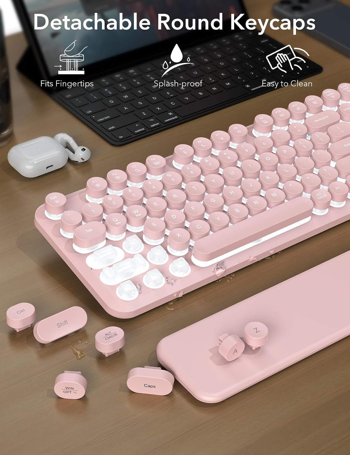 Sablute Wireless Backlit Keyboard and Mouse Combo CK23 Pro