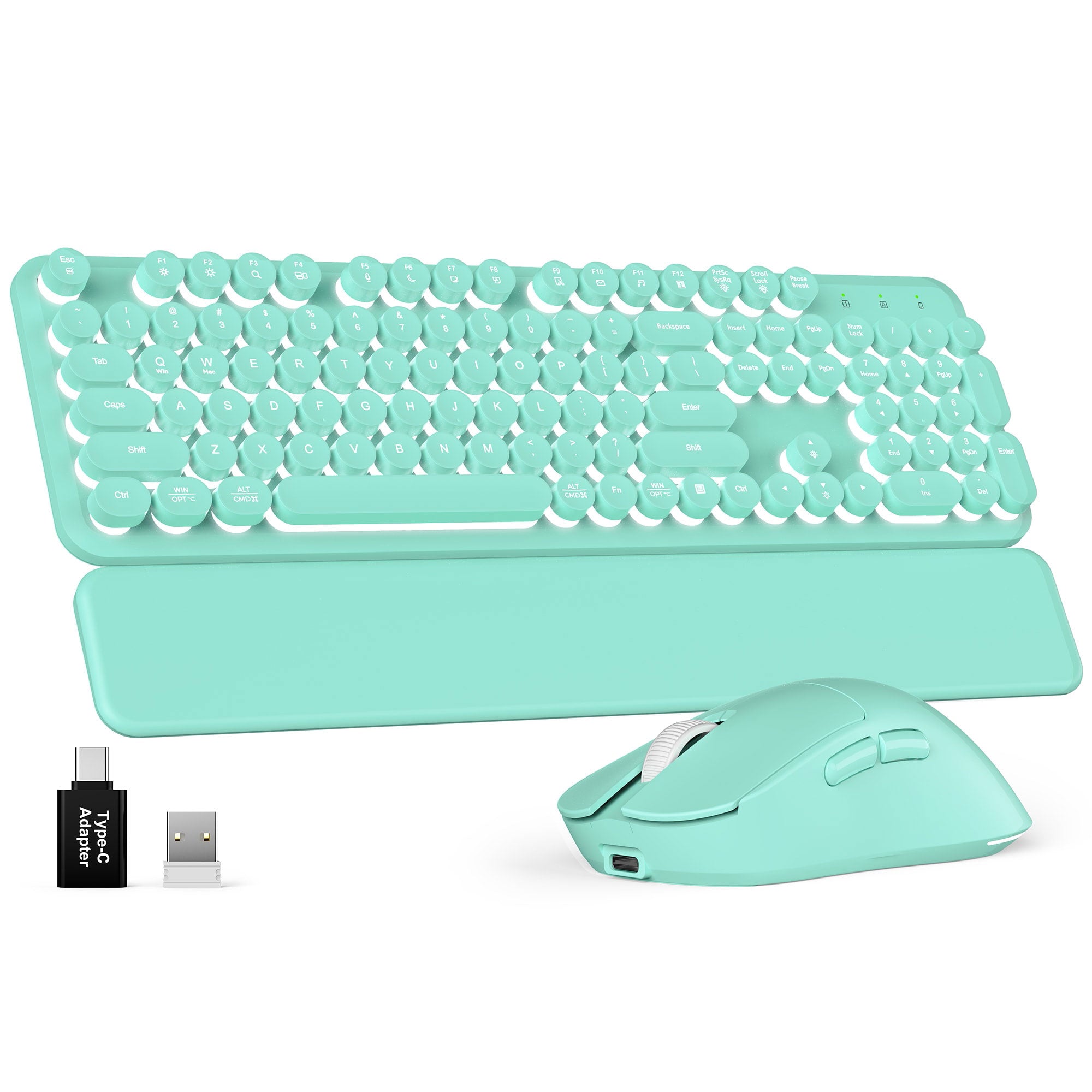 Sablute Wireless Backlit Keyboard and Mouse Combo CK23PRO