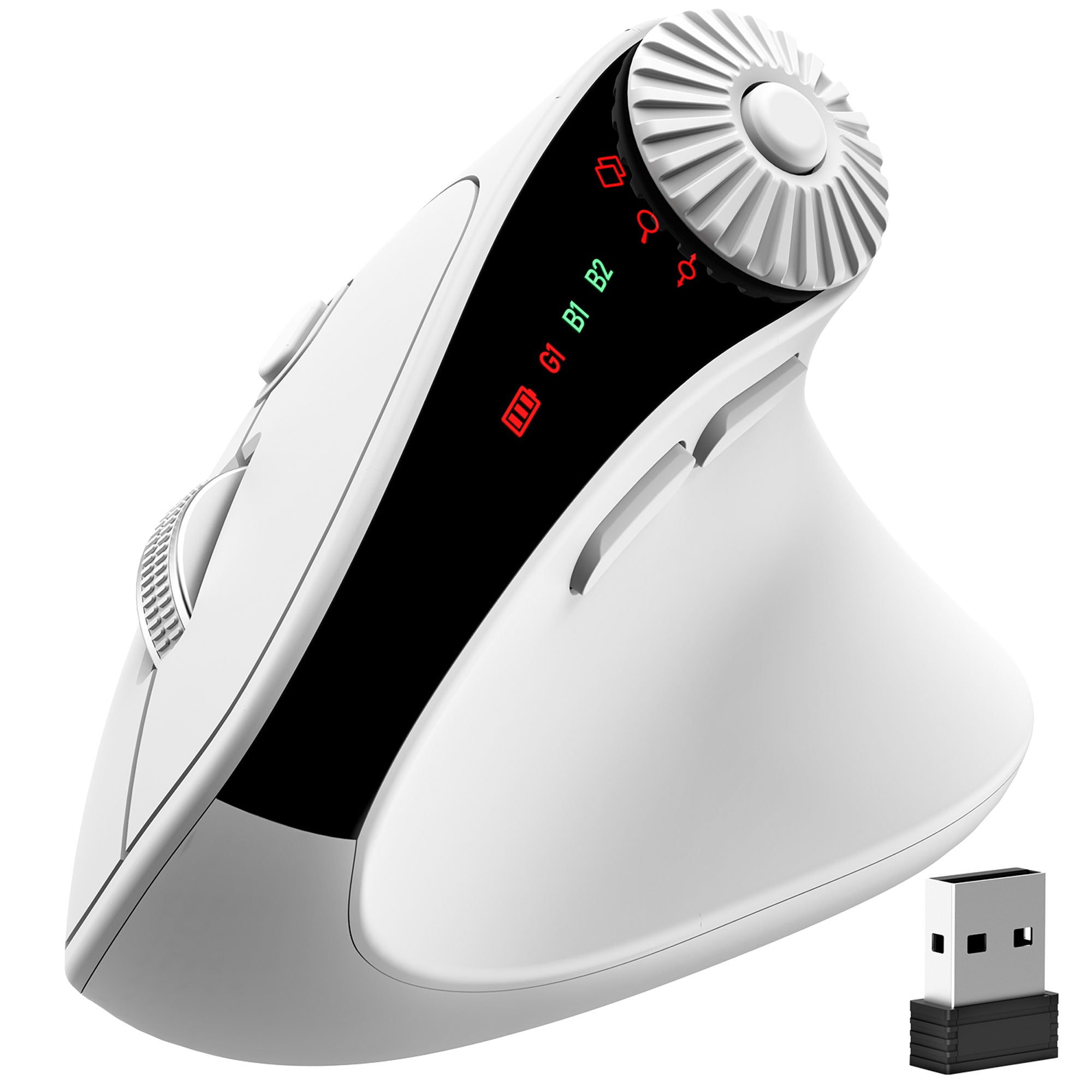 Sablute Ergonomic Vertical Wireless Mouse for S/M Hands MAM51