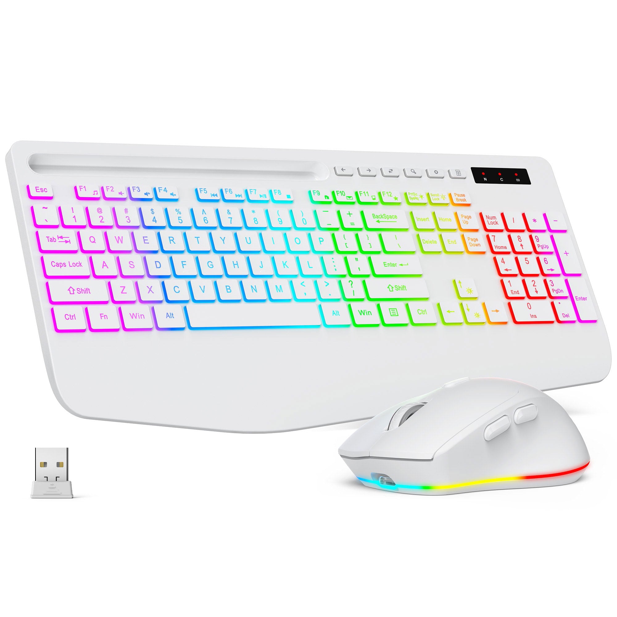 Sablute Wireless Keyboard and Mouse Combo KM22 Max
