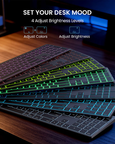 Sablute Wireless Keyboard and Mouse Combo for Mac KMA1 Pro