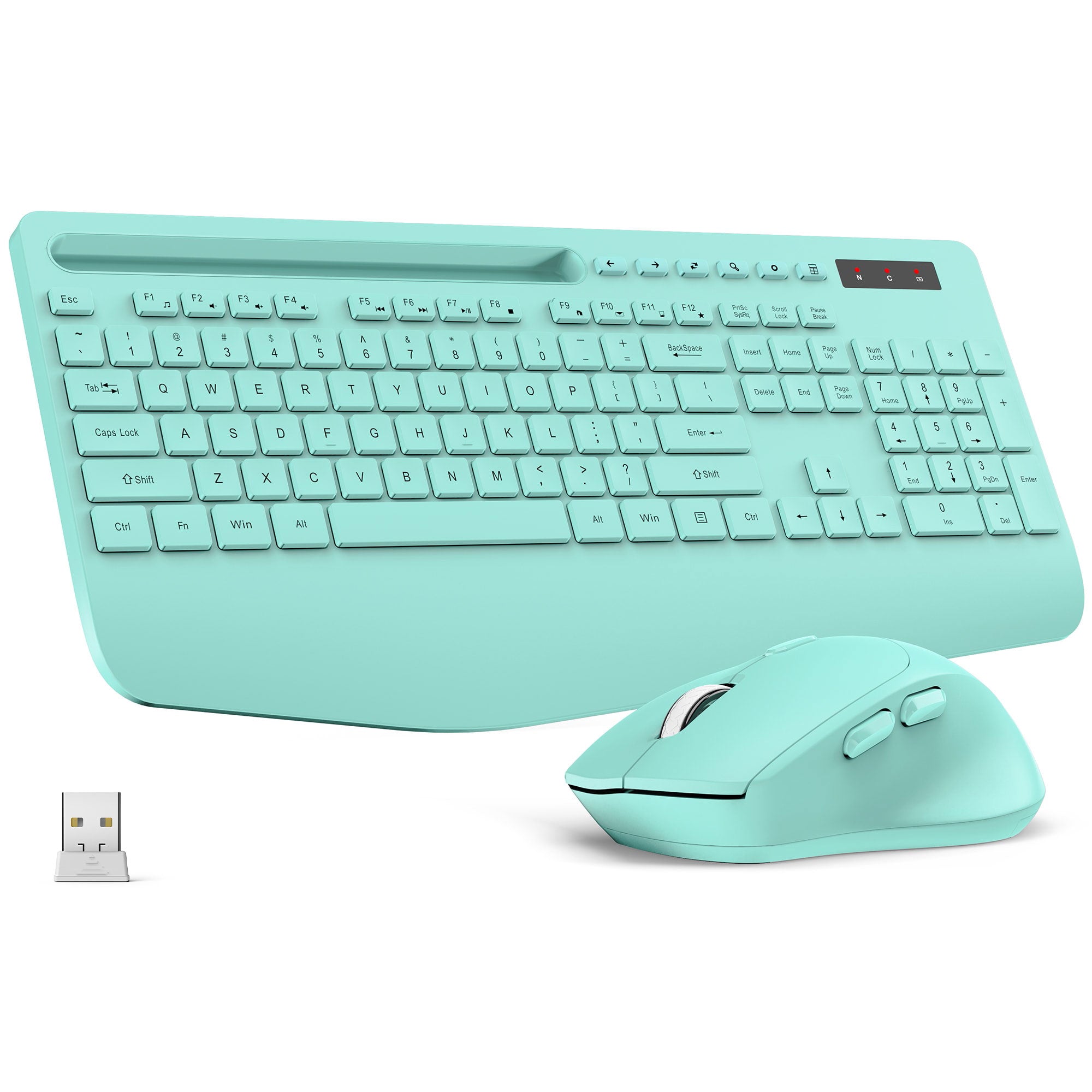 Sablute Wireless Keyboard and Mouse Combo KM23D
