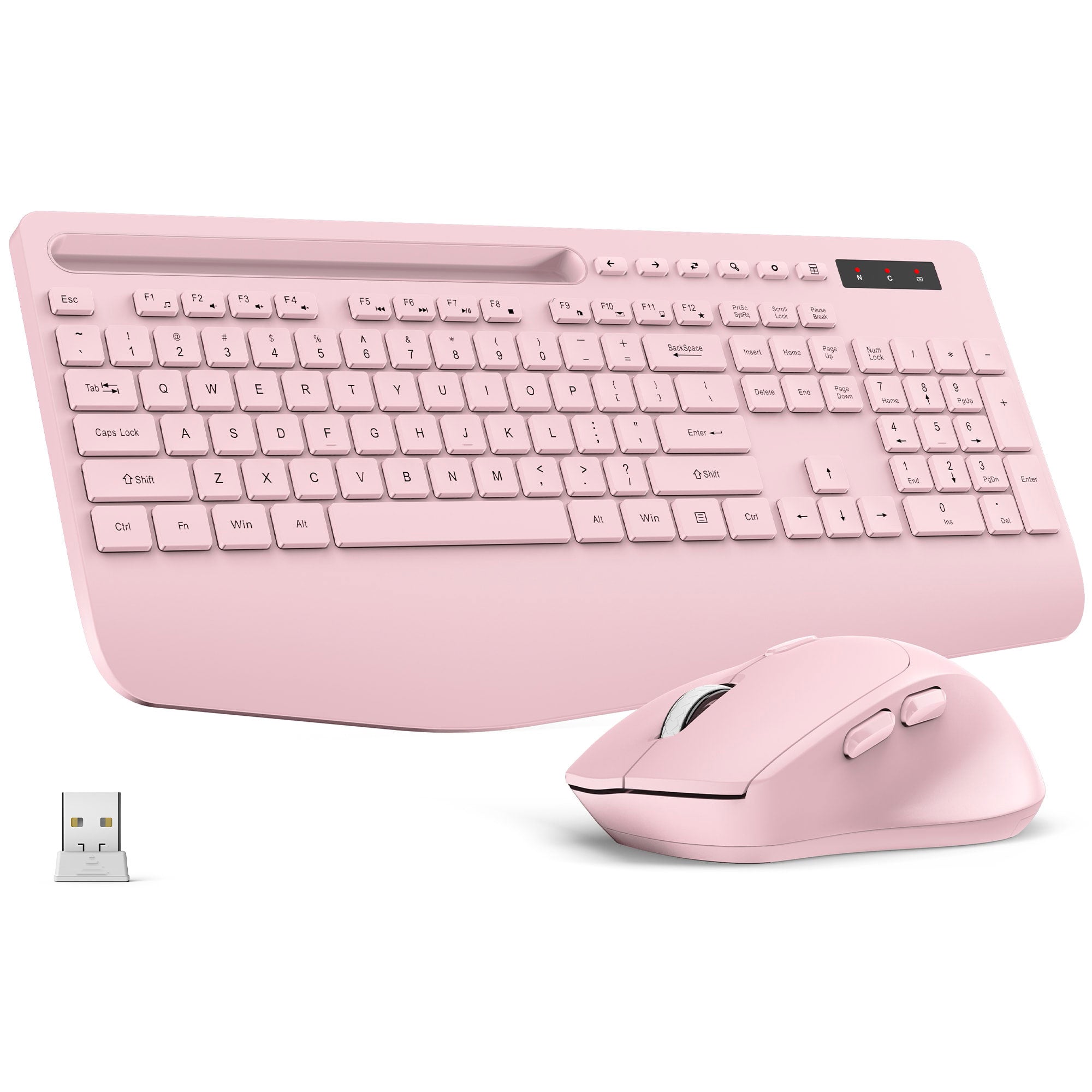 Sablute Wireless Keyboard and Mouse Combo KM23D