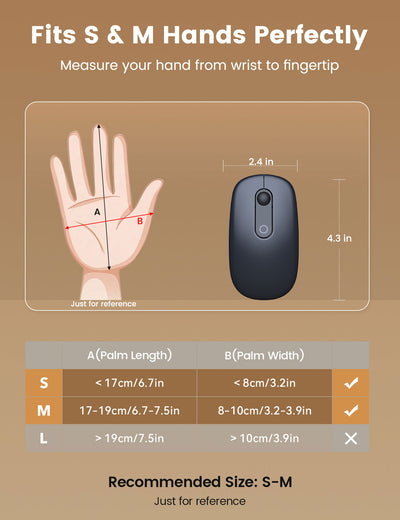 Sablute Compact Portable 2.4G Wireless Mouse M41