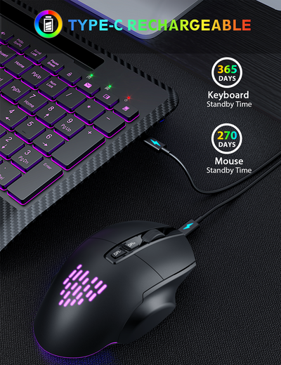 Wireless Keyboard and Mouse KM22 Ultra