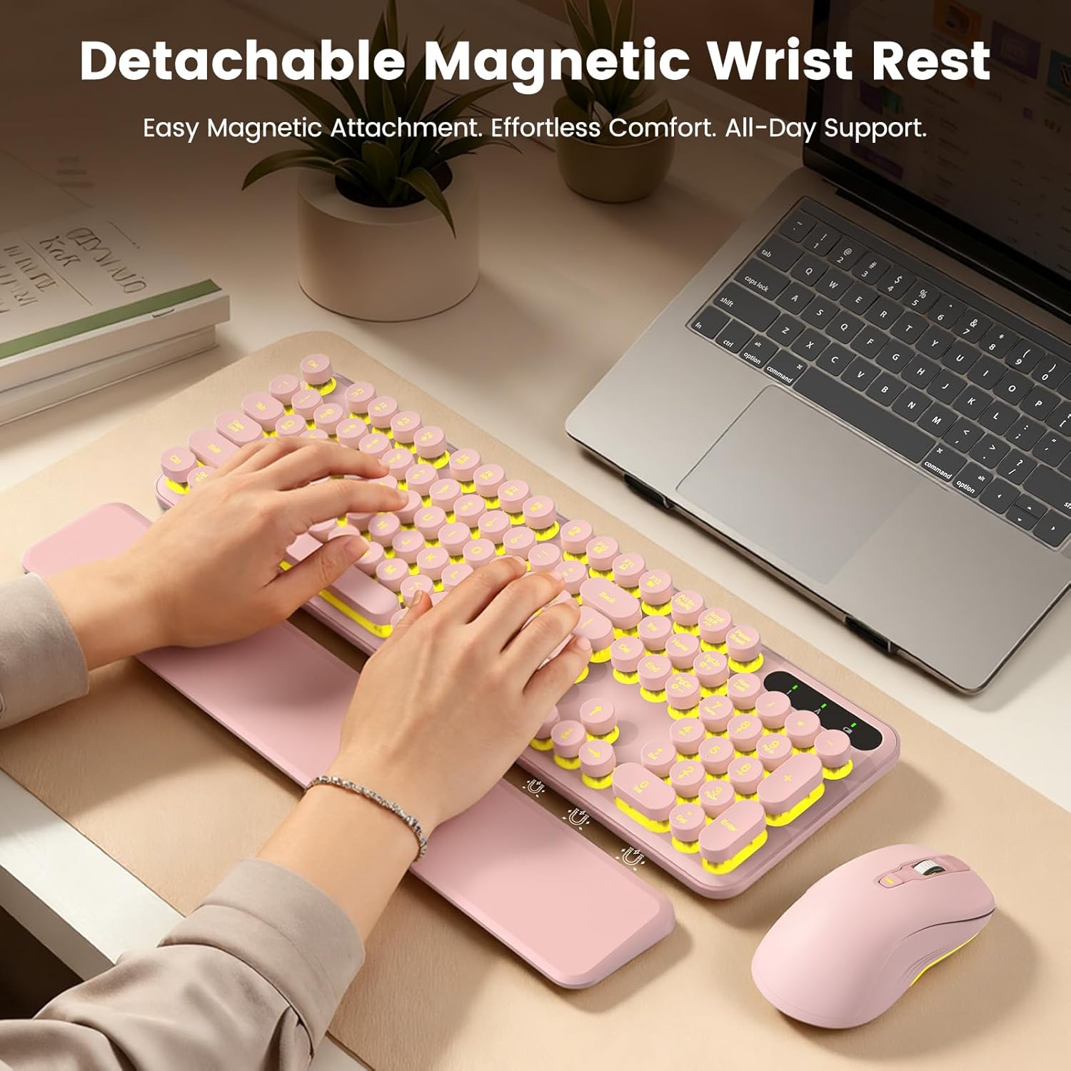 Sablute Wireless Backlit Keyboard and Mouse Combo CK23PRO